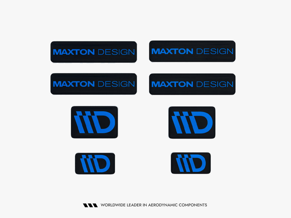3D Sticker Set Maxton Design - A (Sold AS A PACK OF X8)