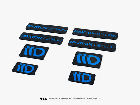 3D Sticker Set Maxton Design - A (Sold AS A PACK OF X8)