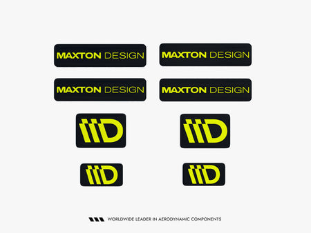 3D Sticker Set Maxton Design - A (Sold AS A PACK OF X8)