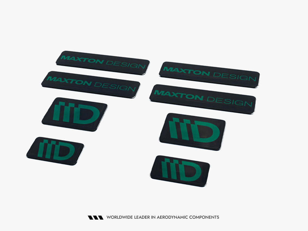 3D Sticker Set Maxton Design - A (Sold AS A PACK OF X8)