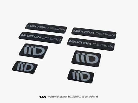 3D Sticker Set Maxton Design - A (Sold AS A PACK OF X8)