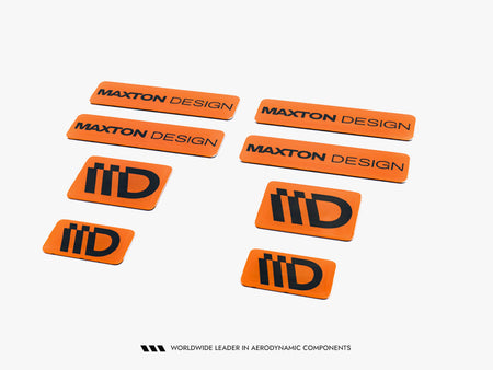 3D Sticker Set Maxton Design - B (Sold AS A PACK OF X8)