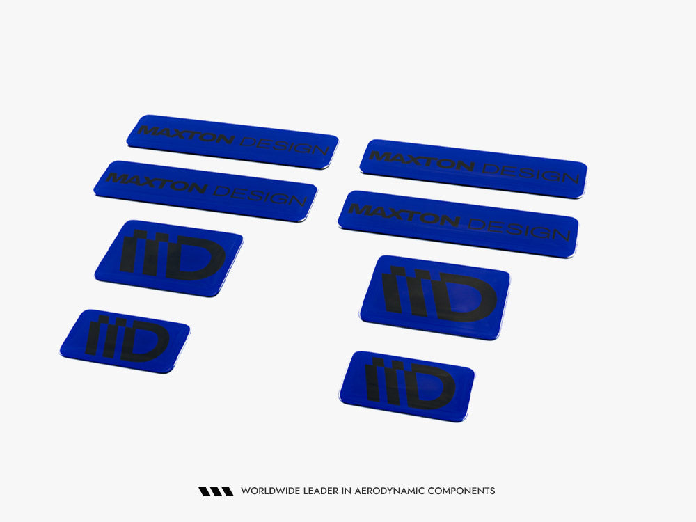 3D Sticker Set Maxton Design - B (Sold AS A PACK OF X8)