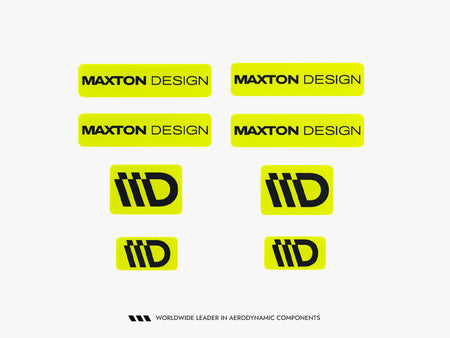 3D Sticker Set Maxton Design - B (Sold AS A PACK OF X8)