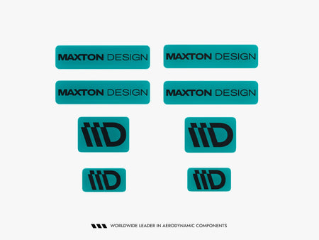3D Sticker Set Maxton Design - B (Sold AS A PACK OF X8)