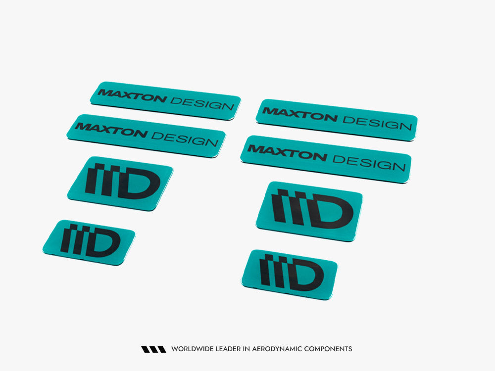 3D Sticker Set Maxton Design - B (Sold AS A PACK OF X8)