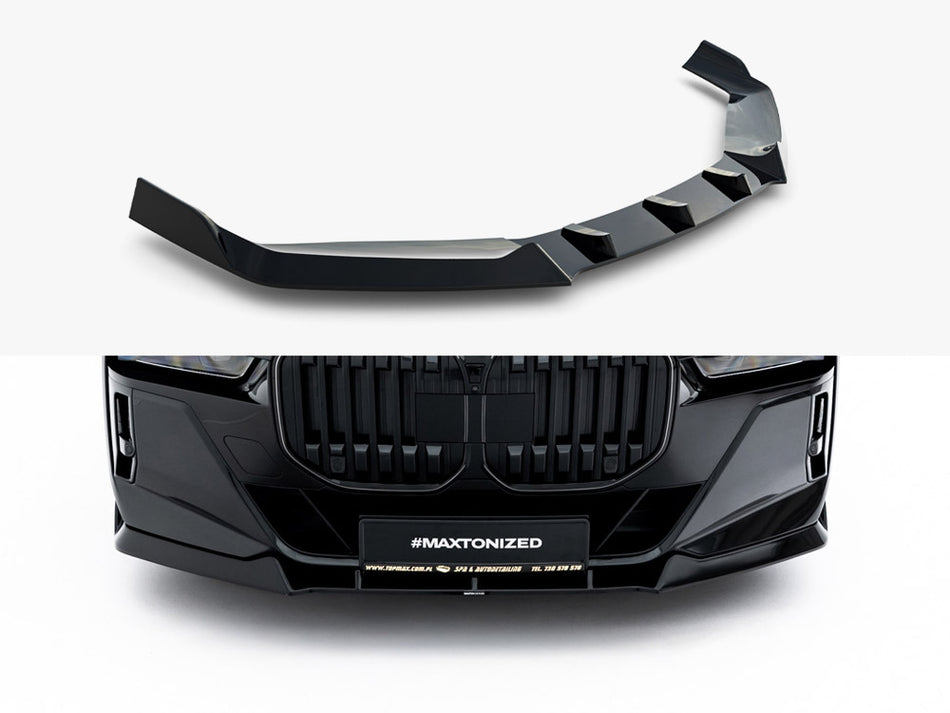 Front Splitter V.4 BMW 7 M-Pack / M760e / i7 M-Pack G70