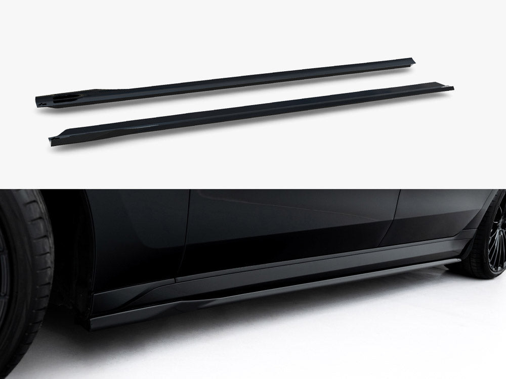 Side Skirt Diffusers V.2 BMW 740d xDrive M-pack / 740i xDrive M-Pack G70