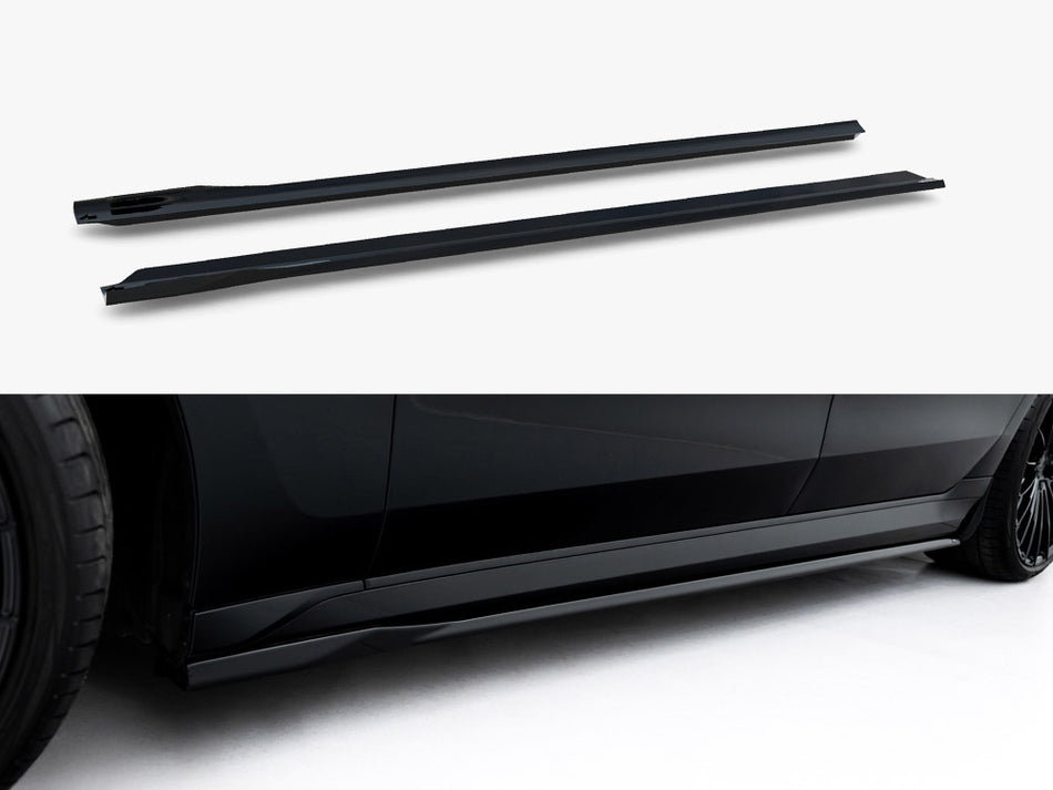 Side Skirt Diffusers V.2 BMW 740d xDrive M-pack / 740i xDrive M-Pack G70