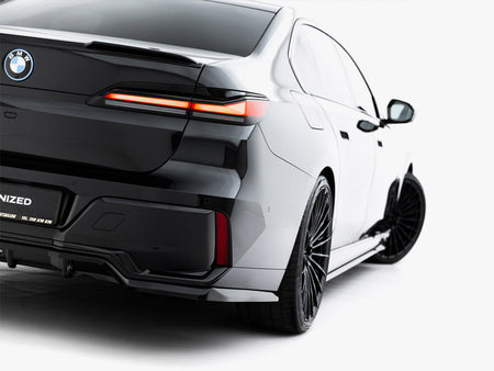 Rear Splitter (Vertical Bars) V.2 BMW 7 M-Pack G70
