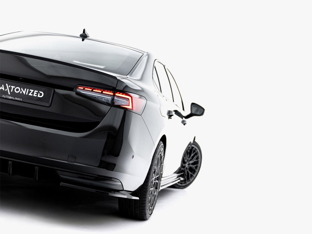 Rear Side Splitters V.1 Skoda Superb Sportline Mk4
