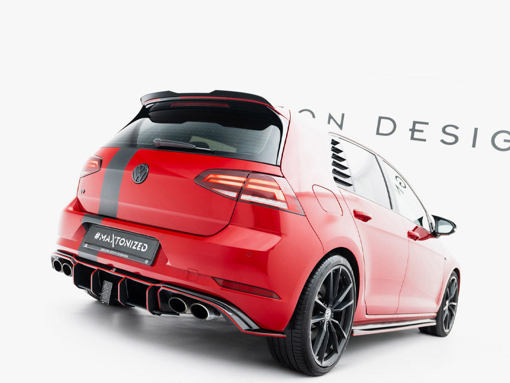 Spoiler CAP V.3 Volkswagen Golf R / R-Line / GTI / GTD Mk7 / Mk7 Facelift