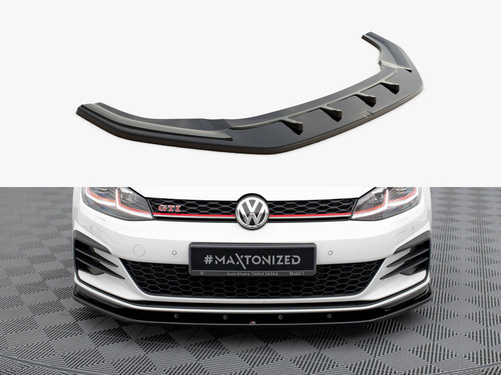 Front Splitter V.1 Volkswagen Golf GTI / GTD Mk7 Facelift