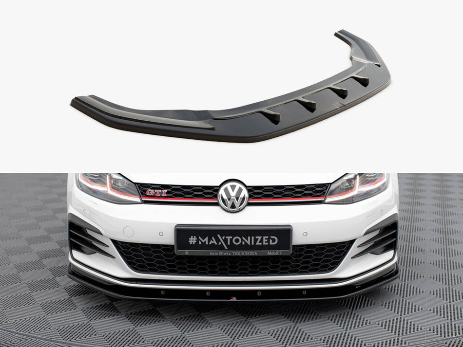 Front Splitter V.1 Volkswagen Golf GTI / GTD Mk7 Facelift