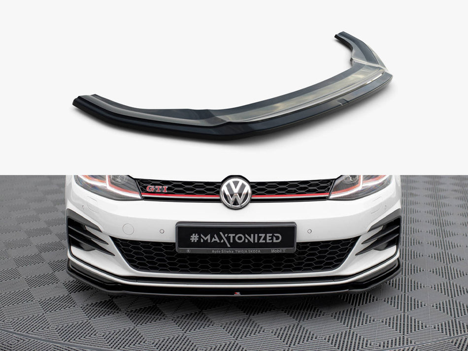 Front Splitter V.2 Volkswagen Golf GTI / GTD Mk7 Facelift