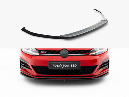 Front Splitter V.4 Volkswagen Golf GTI / GTD Mk7 Facelift