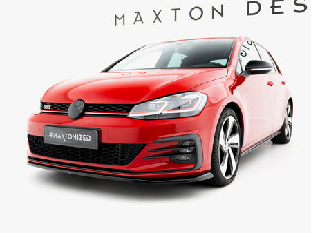 Front Splitter V.4 Volkswagen Golf GTI / GTD Mk7 Facelift