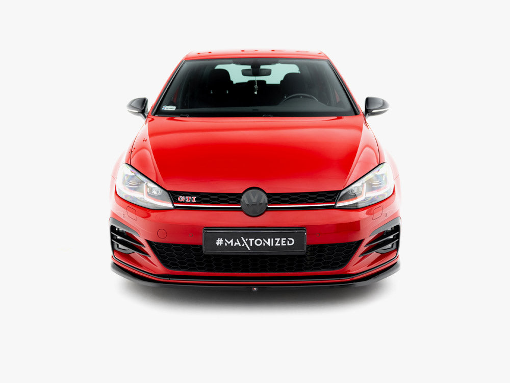 Front Splitter V.4 Volkswagen Golf GTI / GTD Mk7 Facelift