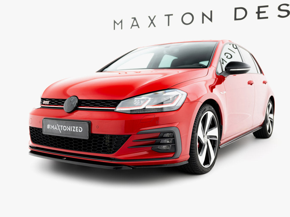 Front Splitter V.5 Volkswagen Golf GTI / GTD Mk7 Facelift
