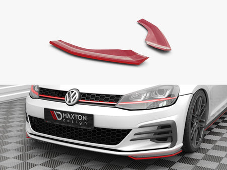 Front Side Splitters Volkswagen Golf GTI / GTD Mk7 Facelift