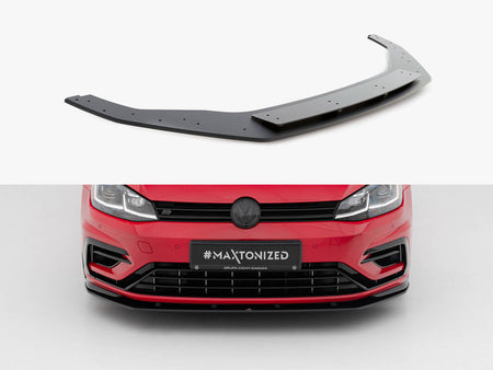 Street PRO Front Splitter Volkswagen Golf R / R-Line Mk7 Facelift
