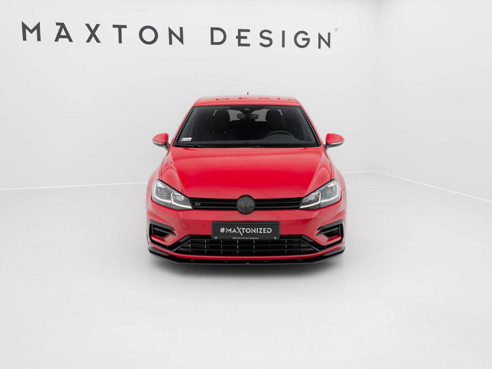 Street PRO Front Splitter Volkswagen Golf R / R-Line Mk7 Facelift