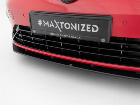 Street PRO Front Splitter Volkswagen Golf R / R-Line Mk7 Facelift