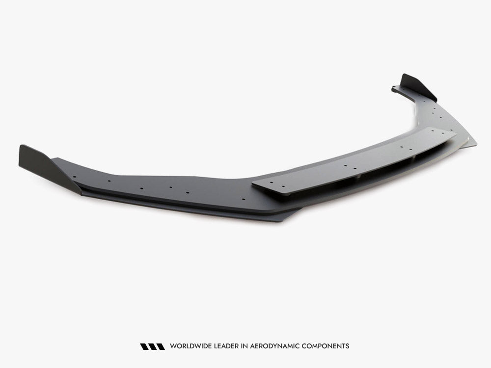 Street PRO Front Splitter + Flaps Volkswagen Golf R / R-Line Mk7 Facelift