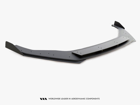 Street PRO Front Splitter + Flaps Volkswagen Golf R / R-Line Mk7 Facelift