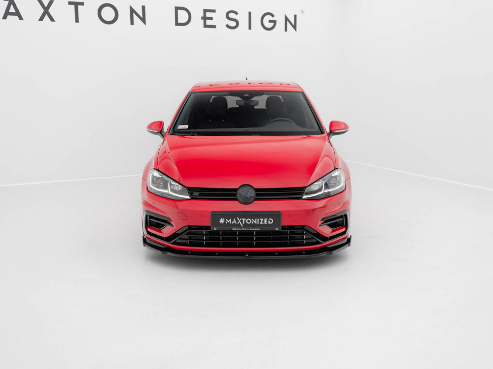 Front Splitter V.1 Volkswagen Golf R / R-Line Mk7 Facelift