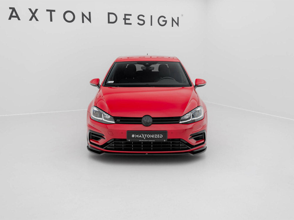 Front Splitter V.3 Volkswagen Golf R / R-Line Mk7 Facelift