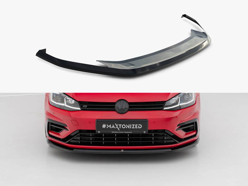 Front Splitter V.6 Volkswagen Golf R / R-Line Mk7 Facelift