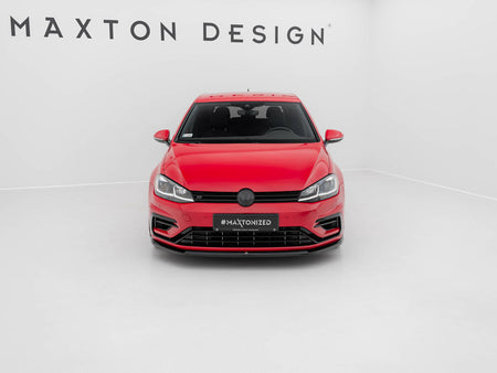 Front Splitter V.6 Volkswagen Golf R / R-Line Mk7 Facelift
