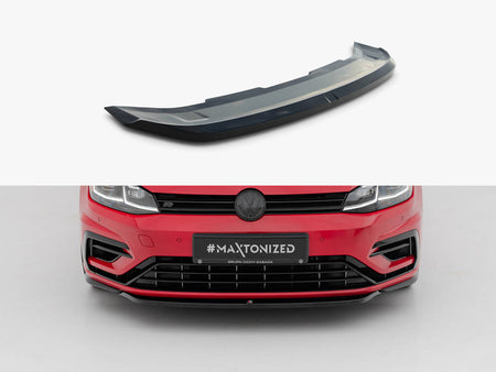 Front Splitter V.5 Volkswagen Golf R / R-Line Mk7 Facelift