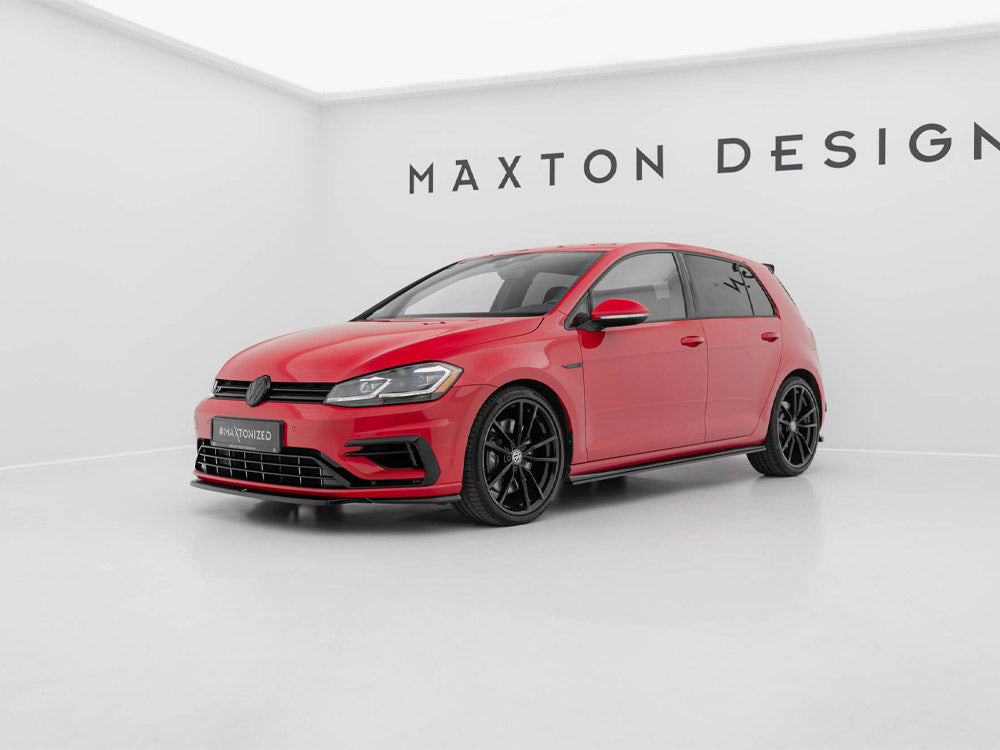 Front Splitter V.5 Volkswagen Golf R / R-Line Mk7 Facelift