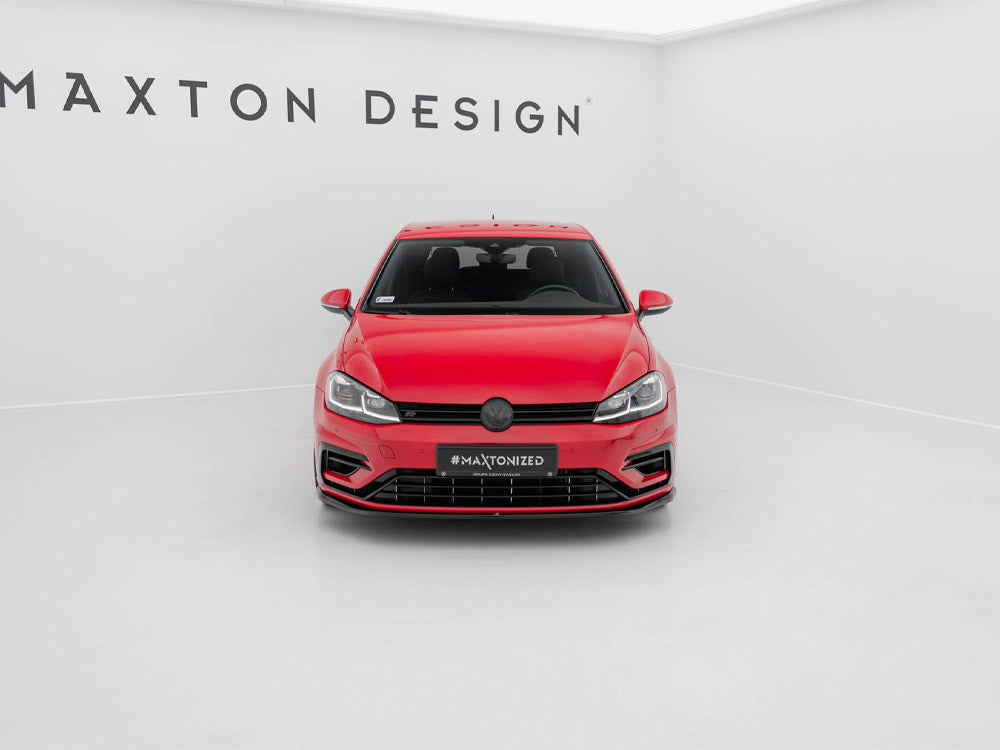 Front Splitter V.7 Volkswagen Golf R / R-Line Mk7 Facelift