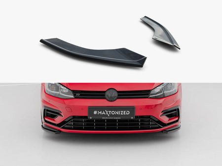 Front Side Splitters Volkswagen Golf R / R-Line Mk7 Facelift
