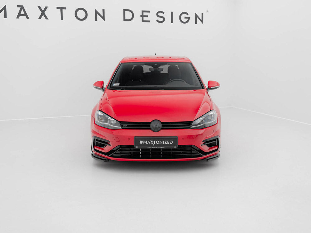 Front Side Splitters Volkswagen Golf R / R-Line Mk7 Facelift