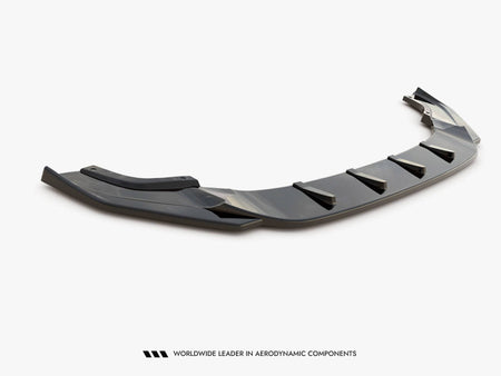 Front Splitter V.9 Volkswagen Golf R / R-Line Mk7 Facelift