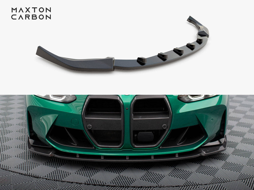 Carbon Fiber Front Splitter V.1 BMW M3 Sedan / Touring G80 / G81