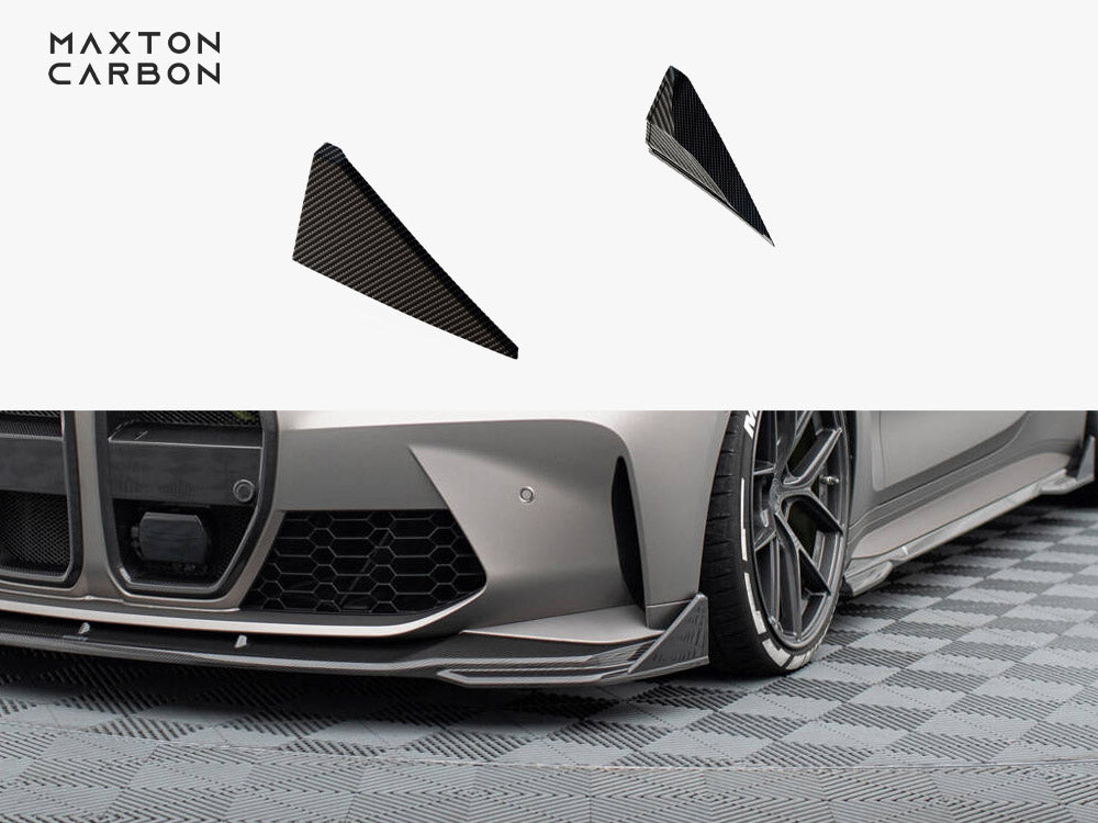 Prepreg Carbon Front Flaps BMW M4 G82 / G82 Facelift