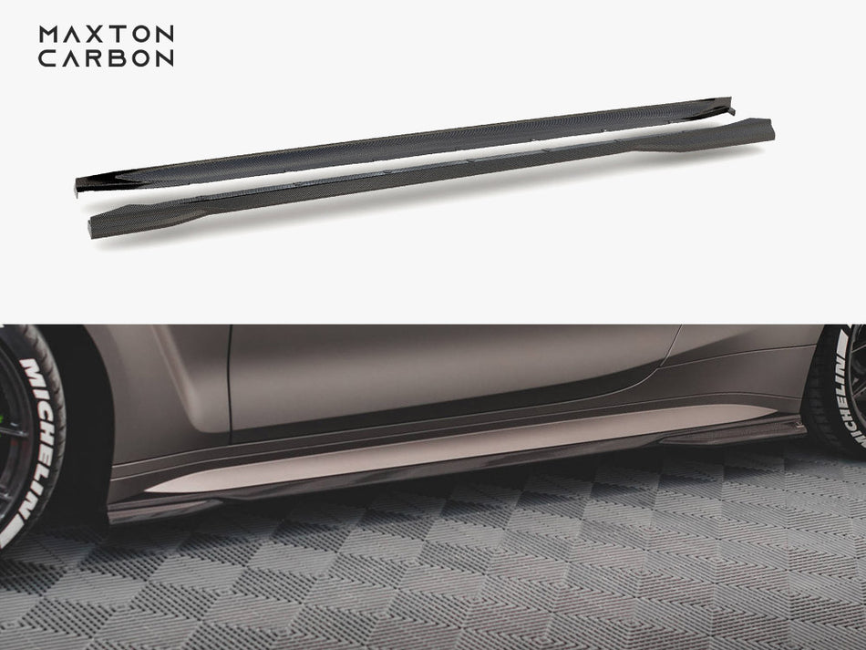 Carbon Fiber Side Skirts BMW M4 G82 / G82 Facelift