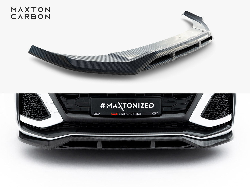 Carbon Fiber Front Splitter Audi RSQ8 Mk1