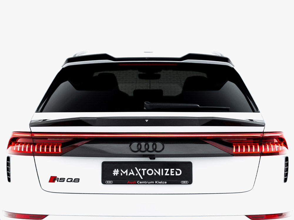 Carbon Fiber Tailgate Spoiler (Lower) Audi RSQ8 / SQ8 / Q8 S-Line / Q8 Mk1