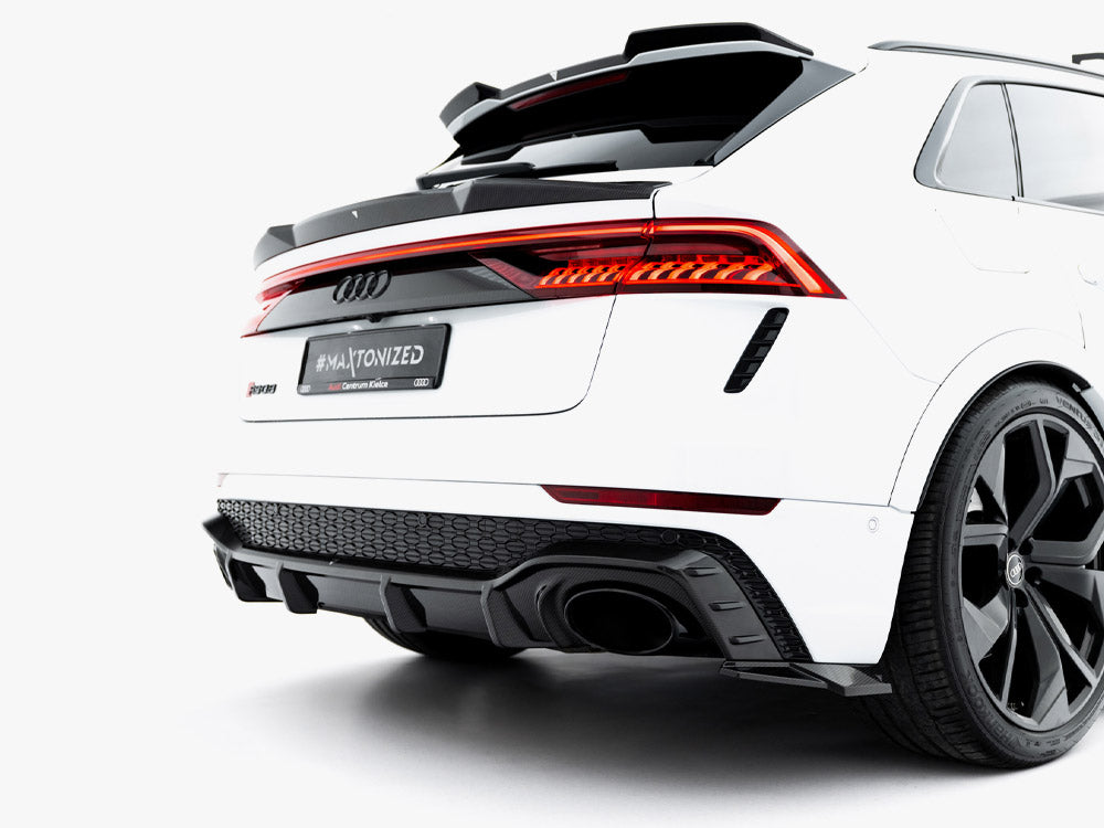 Carbon Fiber Rear Side Splitters Audi RSQ8 Mk1