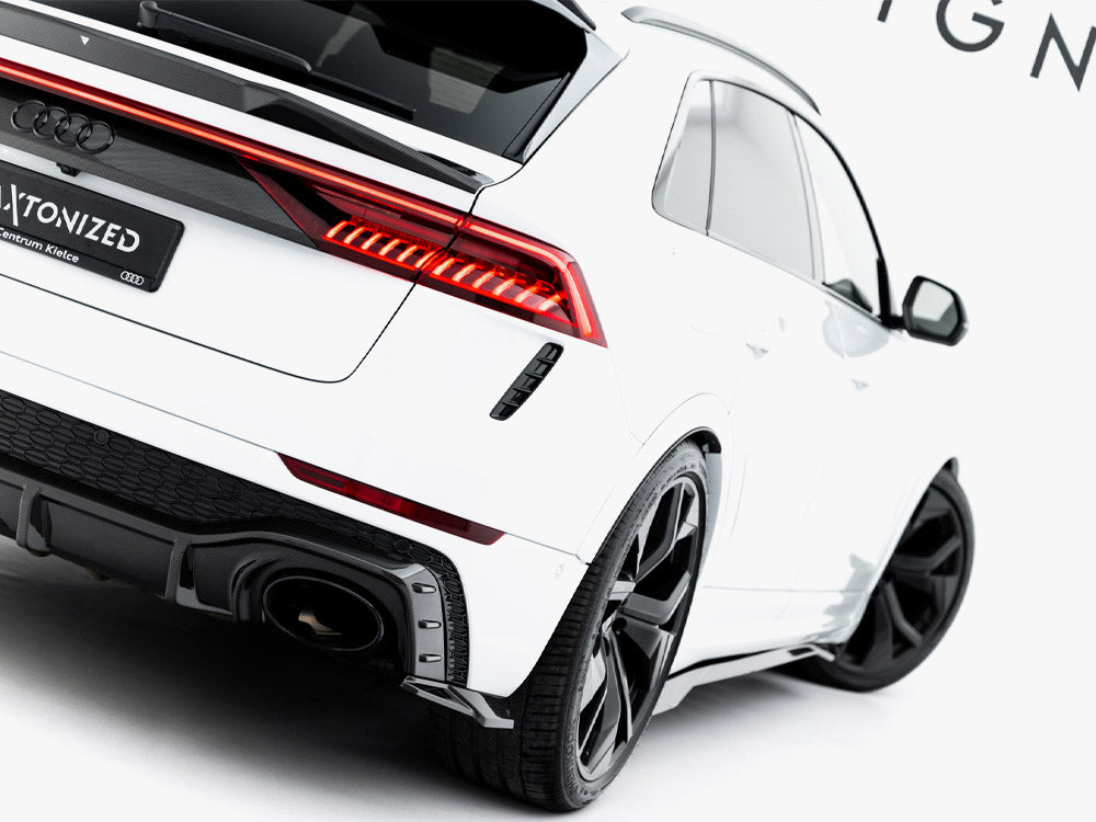 Carbon Fiber Rear Side Splitters Audi RSQ8 Mk1