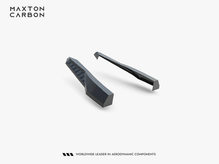 Carbon Fiber Rear Side Splitters Audi RSQ8 Mk1