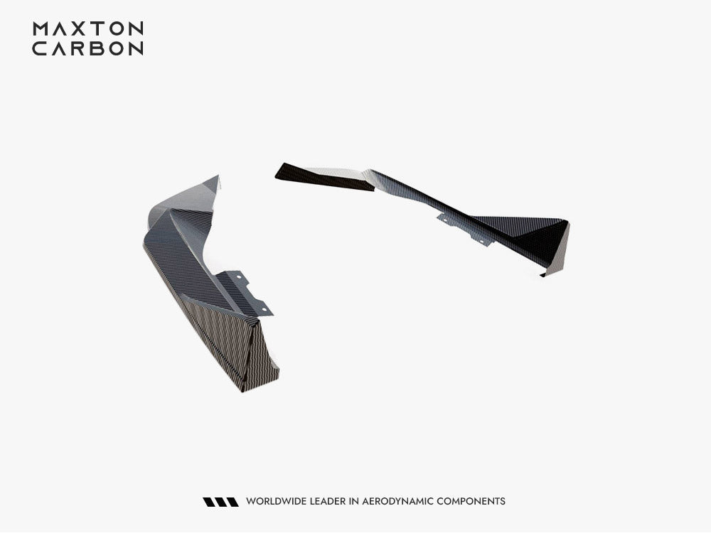 Carbon Fiber Rear Side Splitters BMW M2 G87