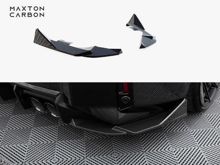 Carbon Fiber Rear Side Splitters BMW M2 G87