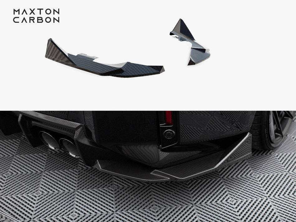 Carbon Fiber Rear Side Splitters BMW M2 G87